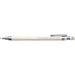 Penac Protti PRC 105 Cushion Tip Mechanical Pencil - 0.5 mm - White