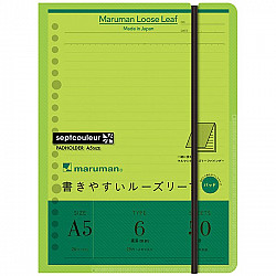 Maruman Septcouleur Loose Leaf Pad Schrijfmap - A5 - Groen