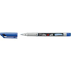 Stabilo Write-4-all Permanent Marker - Fijn - Blauw
