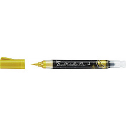 Pentel XGFH Dual Metallic Brush Pen - Goud
