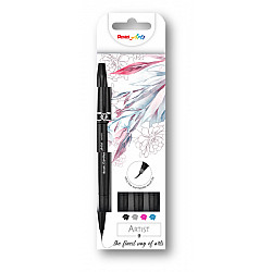 Pentel Brush Sign Pen Artist SESF30C - Set van 4
