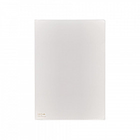 LIHIT LAB Color Clear Holder / L-Mappen  - Set van 5 - A4 Formaat - Transparant Milky White
