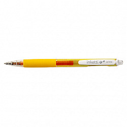 Penac Inketti Gel Ink Pen - Fine - Yellow