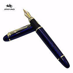 Jinhao X450 Fountain Pen - Medium - Twister Blue