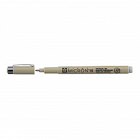 Sakura Pigma Micron 10 Fineliner - 0.6 mm - Light Cool Gray / Licht Koudgrijs