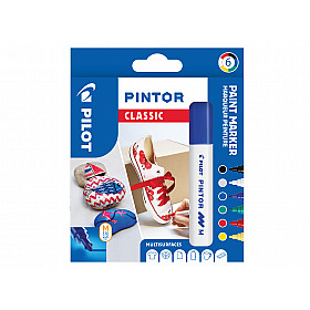 * Pilot Pintor Pigment Inkt Paint Marker - Classic Mix - Medium - Set van 6