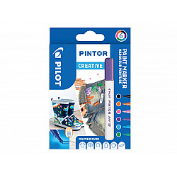 * Pilot Pintor Pigment Ink Paint Marker - Creative Mix - Extra Fine - Set of 6