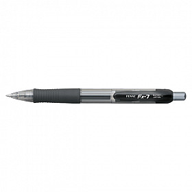 Penac FX-7 Click Gel Inkt Pen met Safety Clip - Medium - Zwart
