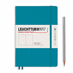 Leuchtturm1917 Notebook - A5 - Hardcover - Plain - Smooth Colours - Ocean