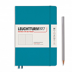 Leuchtturm1917 Notebook - A5 - Hardcover - Dotted - Smooth Colours - Ocean