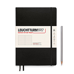 Leuchtturm1917 Notebook - B5 Composition - Hardcover - Dotted - Black