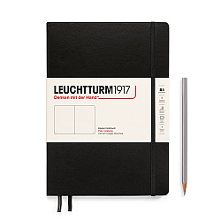 Leuchtturm1917 Notebook - B5 Composition - Hardcover - Plain - Black