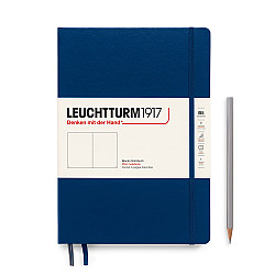 Leuchtturm1917 Notebook - B5 Composition - Hardcover - Plain - Navy