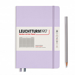 Leuchtturm1917 Notebook - A5 - Hardcover - Squared - Smooth Colours - Lilac