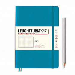 Leuchtturm1917 Notebook - A5 - Softcover - Dotted - Smooth Colours - Ocean