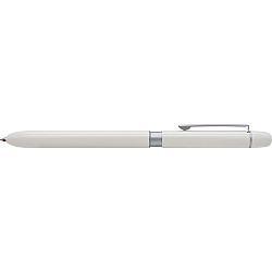 Penac Multisync MS107 Multi Pen - 2 Color Ballpoint + Mechanical Pencil - 0.5 - White