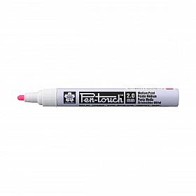 Sakura Pen-Touch Permanent Marker - Medium - 2.0 mm - Fluo Roze