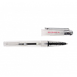 J. Herbin Rollerpen with Converter - Refillable with Fountain Pen ink - Transparant