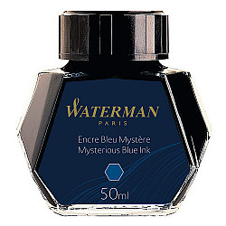 Waterman Fountain Pen Ink- 50 ml - Mysterious Blue