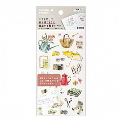 Midori Transfer Stickers for Journaling - Living