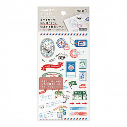 Midori Transfer Stickers for Journaling - Stamps