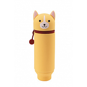 LIHIT LAB Punilabo Stand Pen Etui - Corgi Puppy Dog (Limited Edition)