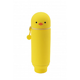 LIHIT LAB Punilabo Stand Pen Etui - Yellow Chick (Limited Edition)