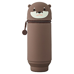 LIHIT LAB Punilabo Stand Pen Case - Big Size - Otter (Limited Edition)