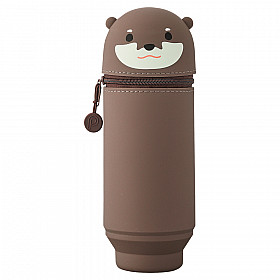 LIHIT LAB Punilabo Stand Pen Etui - Groot Formaat - Otter (Limited Edition)