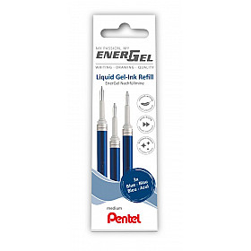 Pentel Energel LR7 Vulling - 0.7 - Blauw - Set van 3