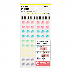 Midori Calendar Stickers - Gradient Medium