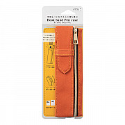 Midori Book Band Pen Case - Oranje