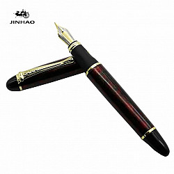 Jinhao X450 Fountain Pen - Medium - Burgundy Red