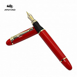 Jinhao X450 Fountain Pen - Medium - Coral Red