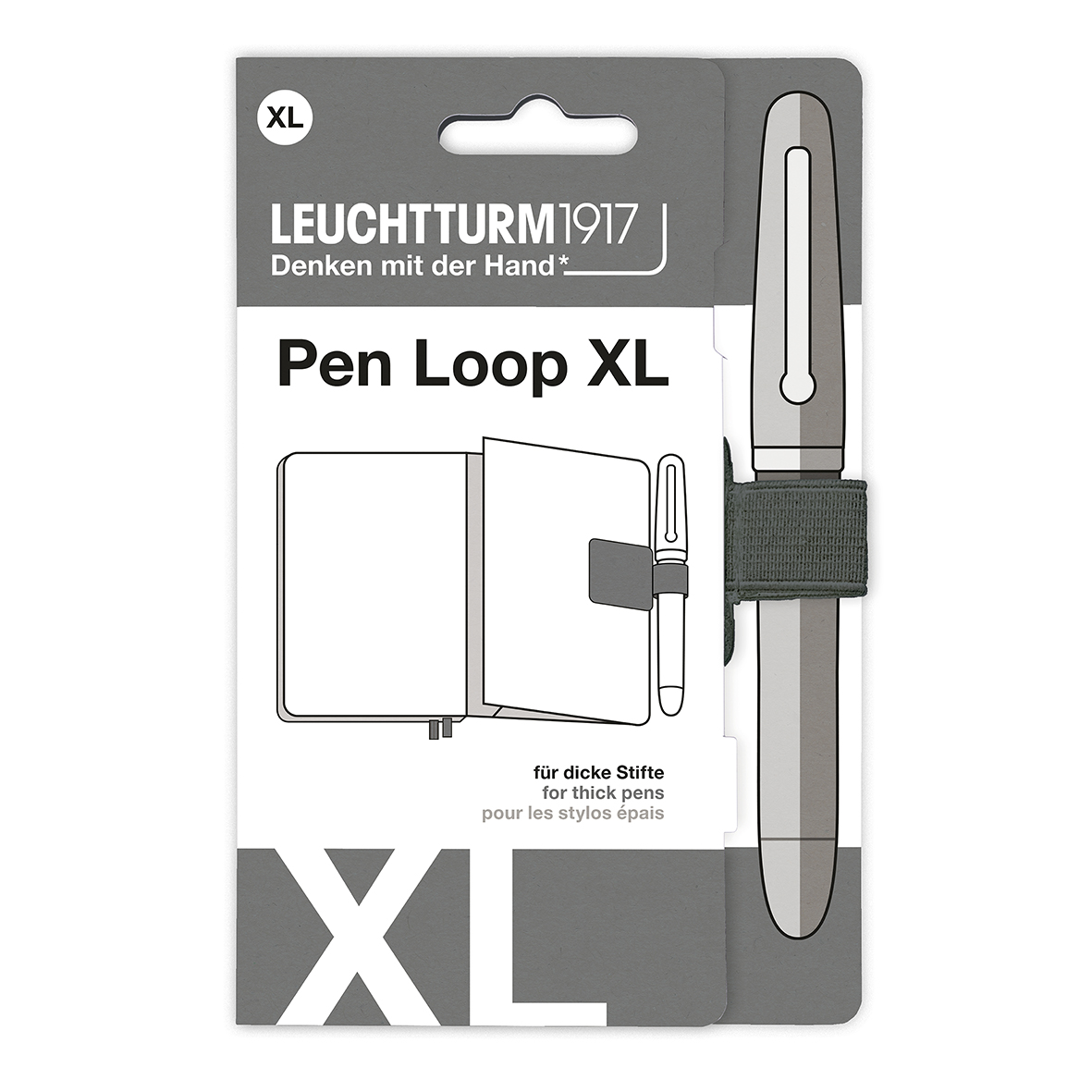 Leuchtturm1917 Pen Loop Leuchtturm1917 Pen Loop XL Voor