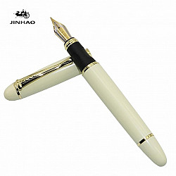 Jinhao X450 Fountain Pen - Medium - Pearl White