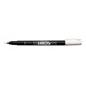 Tombow Fudenosuke Pastel Brush Pen - Pastel Wit