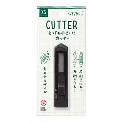 Midori XS Cutter / Mini Formaat Afbreekmes - Zwart