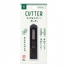 Midori XS Cutter / Mini Formaat Afbreekmes - Zwart
