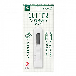 Midori XS Cutter / Mini Formaat Afbreekmes - Wit