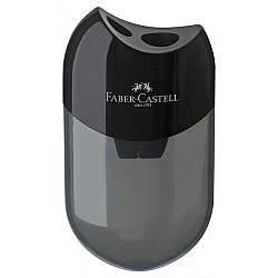 Faber-Castell Compact Double Pencil Sharpener - Black