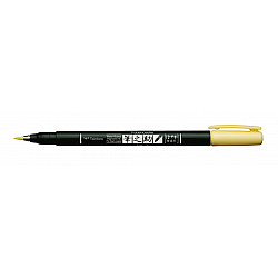Tombow Fudenosuke Pastel Brush Pen - Pastel Yellow