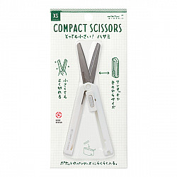 Midori XS Compact Size Scissors - White