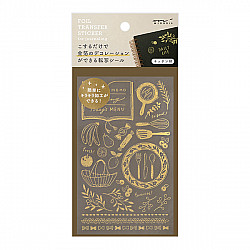 Midori Transfer Stickers for Journaling - Kitchen