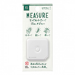 Midori XS Mini Pocket Measure Meetlint - Wit