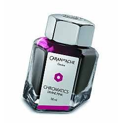 Caran d'Ache Chromatics Fountain Pen Ink - 50 ml - Divine Pink