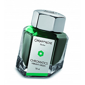 Caran d'Ache Chromatics Vulpen Inkt - 50 ml - Vibrant Green