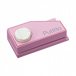 Carl Putitto Portable Two-Hole Punch - Pink