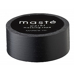 Mark's Japan Maste Washi Masking Tape - Matte Black // Japanese (Limited Edition)