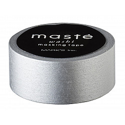 Mark's Japan Maste Washi Masking Tape - Basic Silver (Limited Edition)